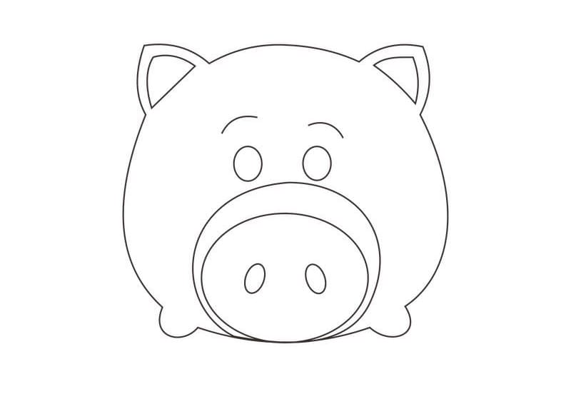 ระบายสี Hamm Tsum Tsum