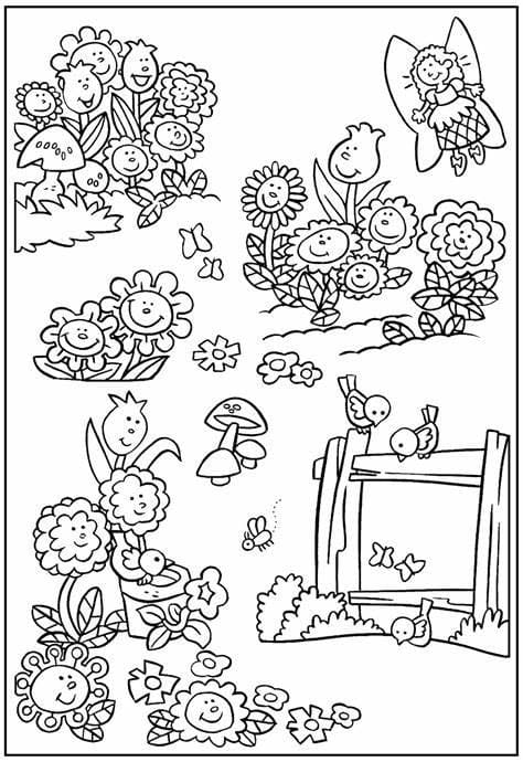 ระบายสี Free Garden Image
