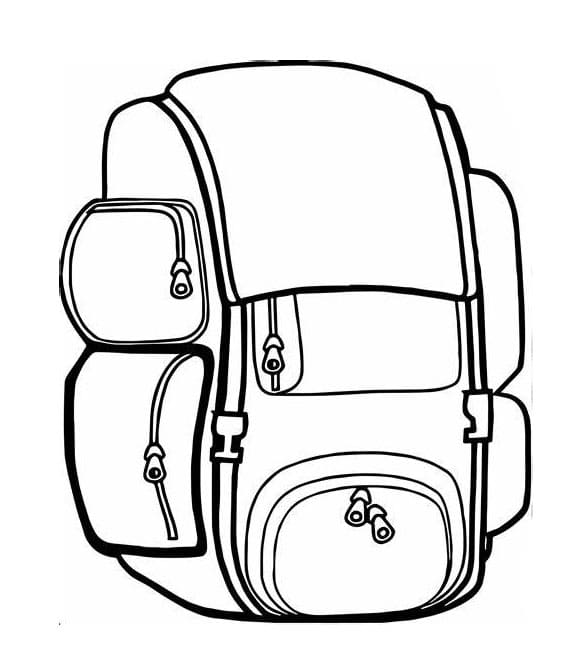 ระบายสี กระเป๋าเป้สะพายหลัง