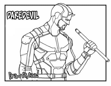 ระบายสี แดร์เดวิล