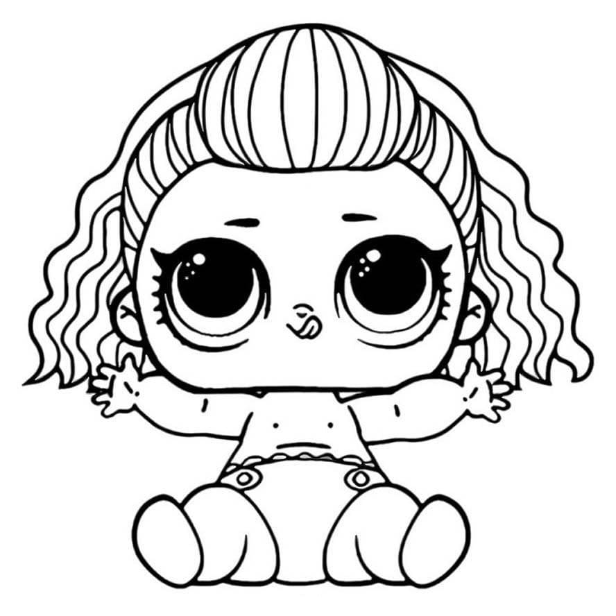 ระบายสี Lil InstaGold L.O.L เซอร์ไพรส์!