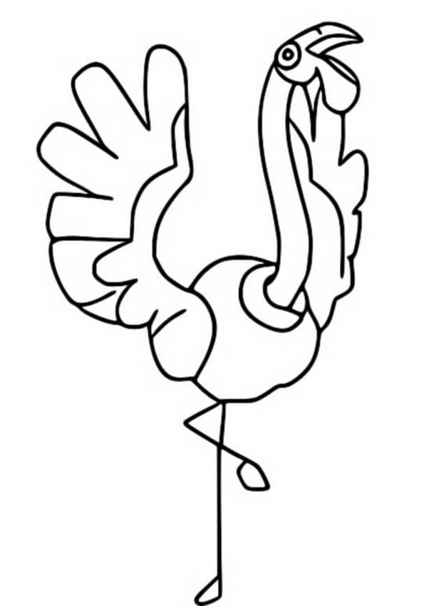 ระบายสี คลามิงโก้