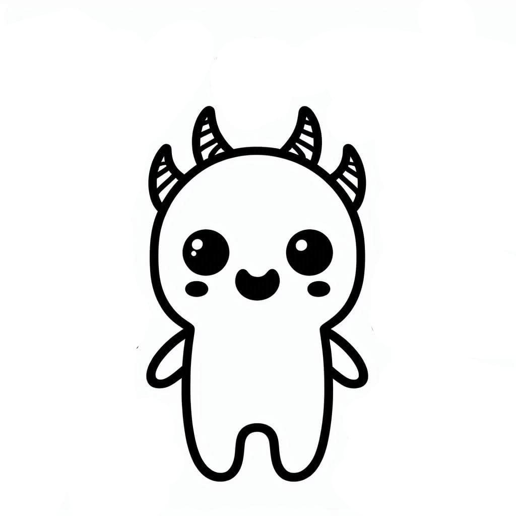 ระบายสี มอนสเตอร์ตัวน้อยน่ารัก