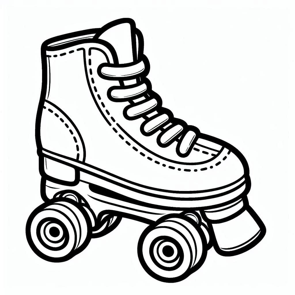 ระบายสี ภาพโรลเลอร์สเก็ตฟรี