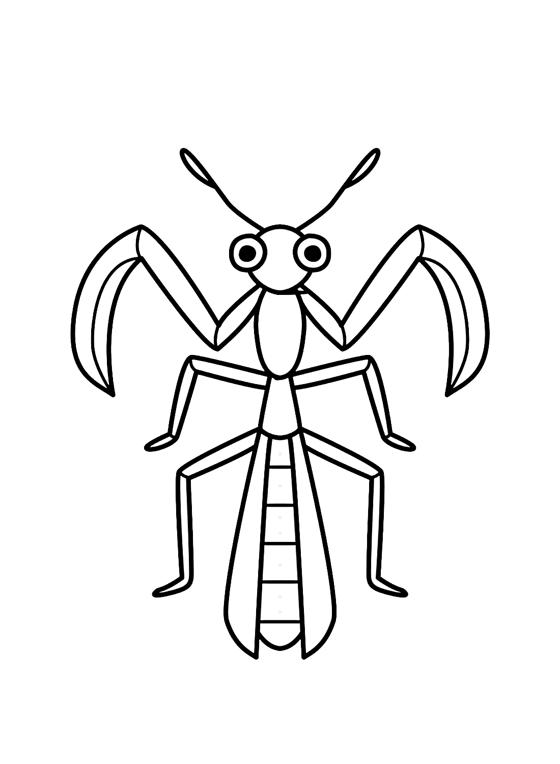 ระบายสี ตั๊กแตนตั๊กแตนสนุก