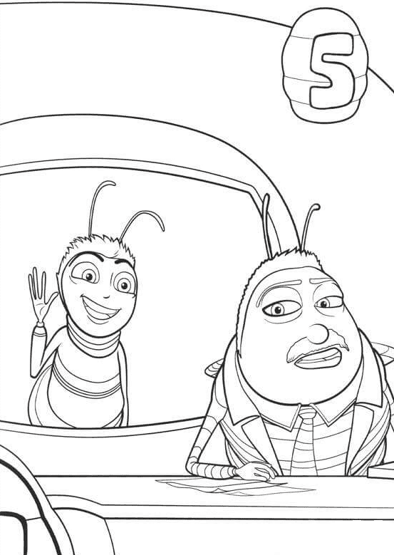 ระบายสี แบร์รี่บนทีวี