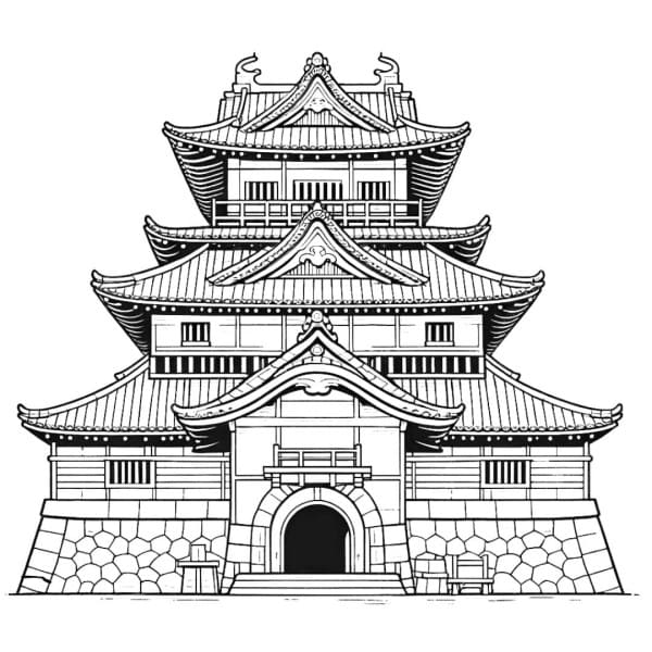 ระบายสี เจดีย์ดี