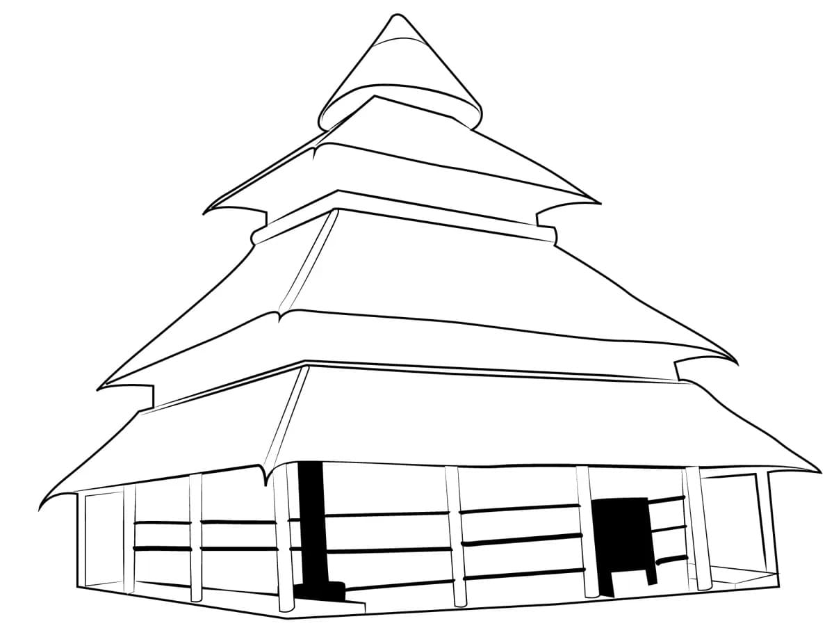 ระบายสี เจดีย์ฟรีสำหรับเด็ก