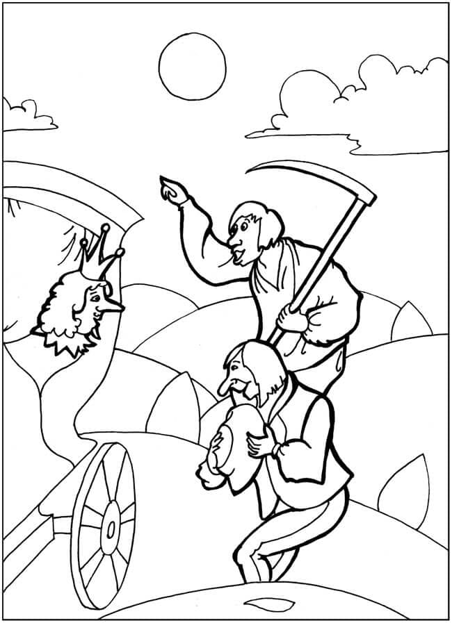 ระบายสี ชาวนาและกษัตริย์