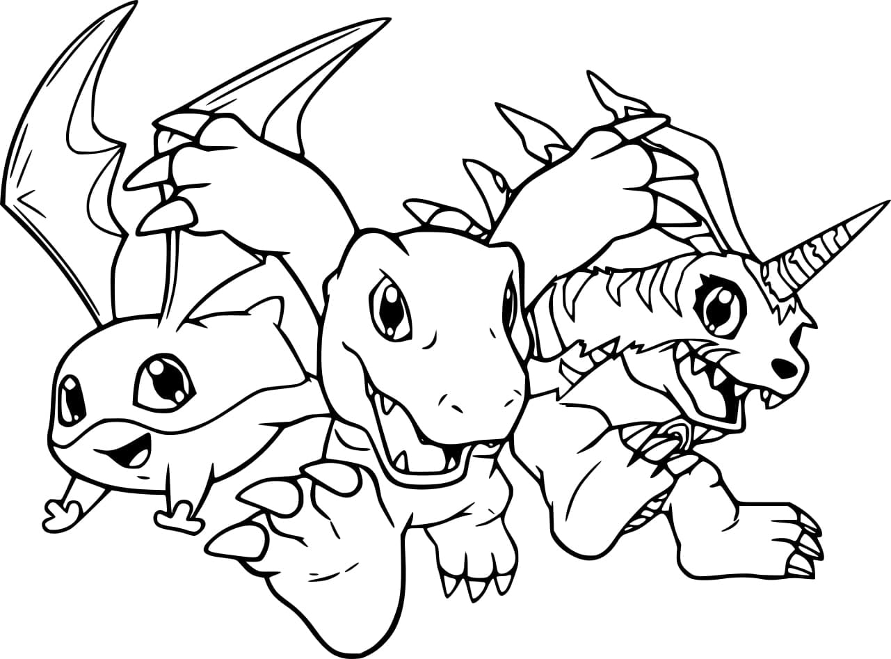 ระบายสี ปาตามอนและอากุมอน