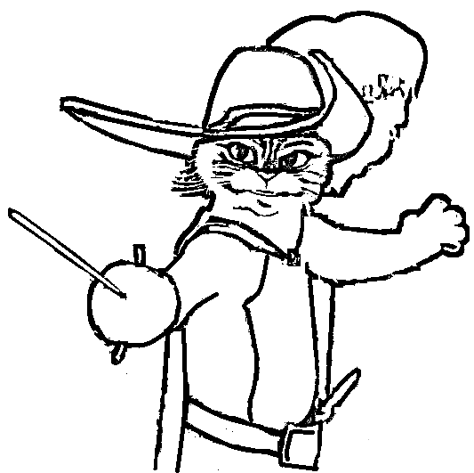 ระบายสี พิมพ์พุซอินบู๊ทส์ 2