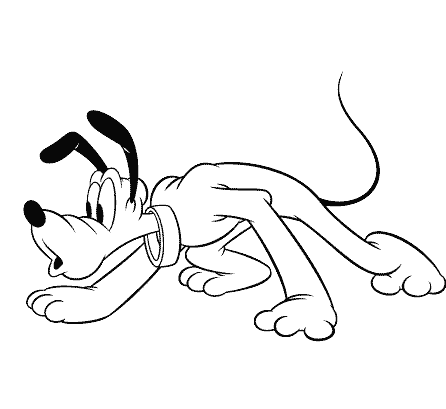 ระบายสี พลูโตที่จะพิมพ์