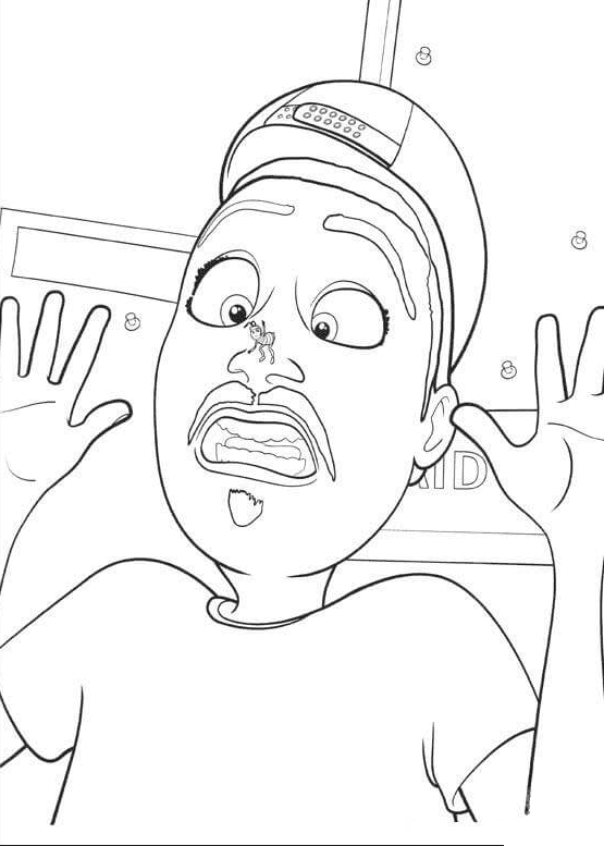 ระบายสี ผึ้งบนจมูก