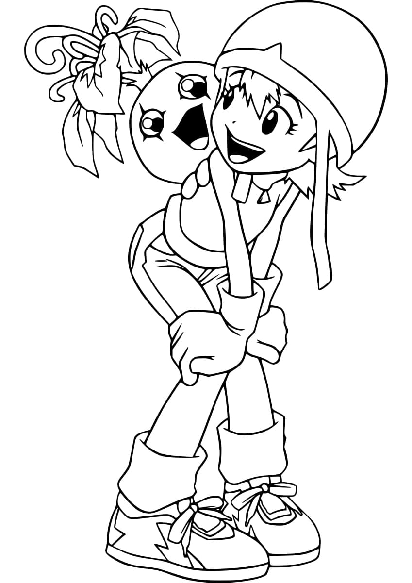 ระบายสี ท้องฟ้ากับโยโกมอน