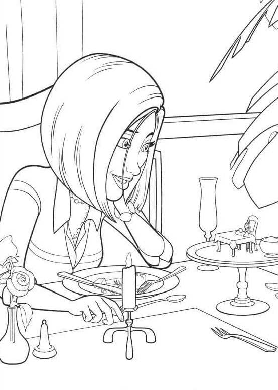 ระบายสี วาเนสซ่า บลูม ไดนิ่ง