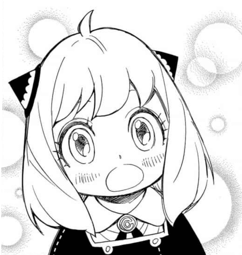 ระบายสี อันย่า สายลับ x แฟมิลี่