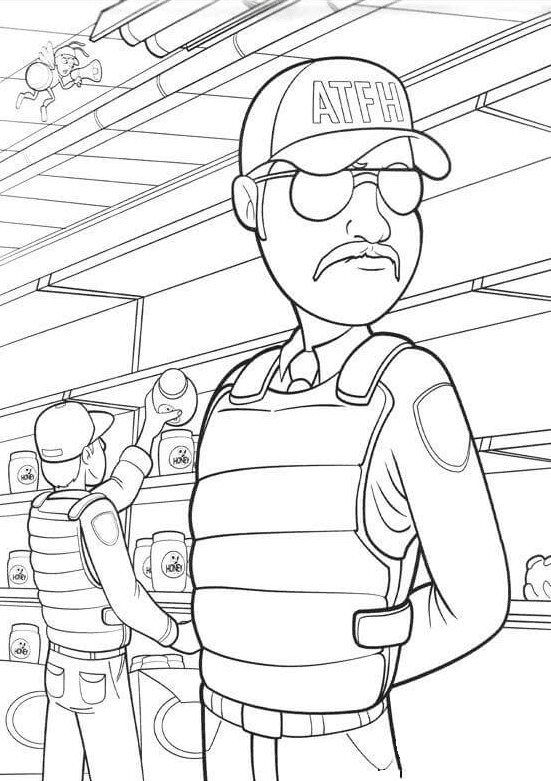 ระบายสี อควา ทีน ฮังเกอร์ ฟอร์ซ