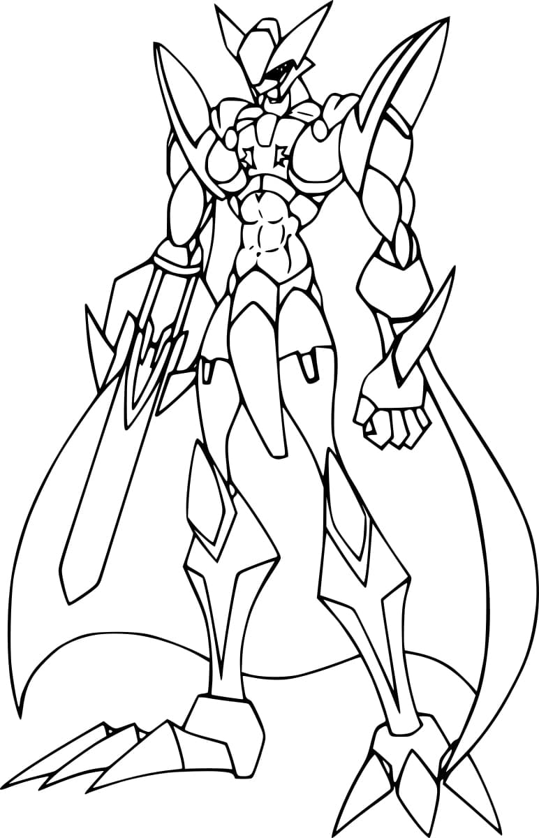 ระบายสี โอเมก้ามอน