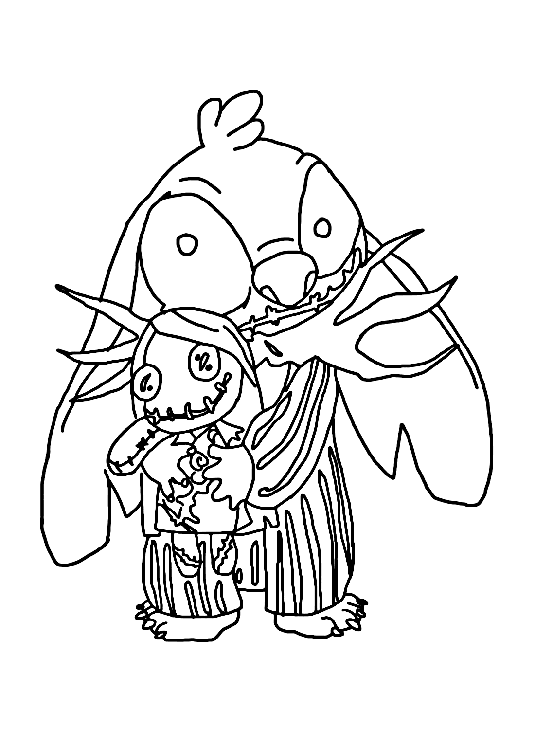 ระบายสี แจ็ค สเกลลิงตัน สติทซ์