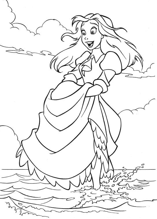 ระบายสี เจนจากทาร์ซาน