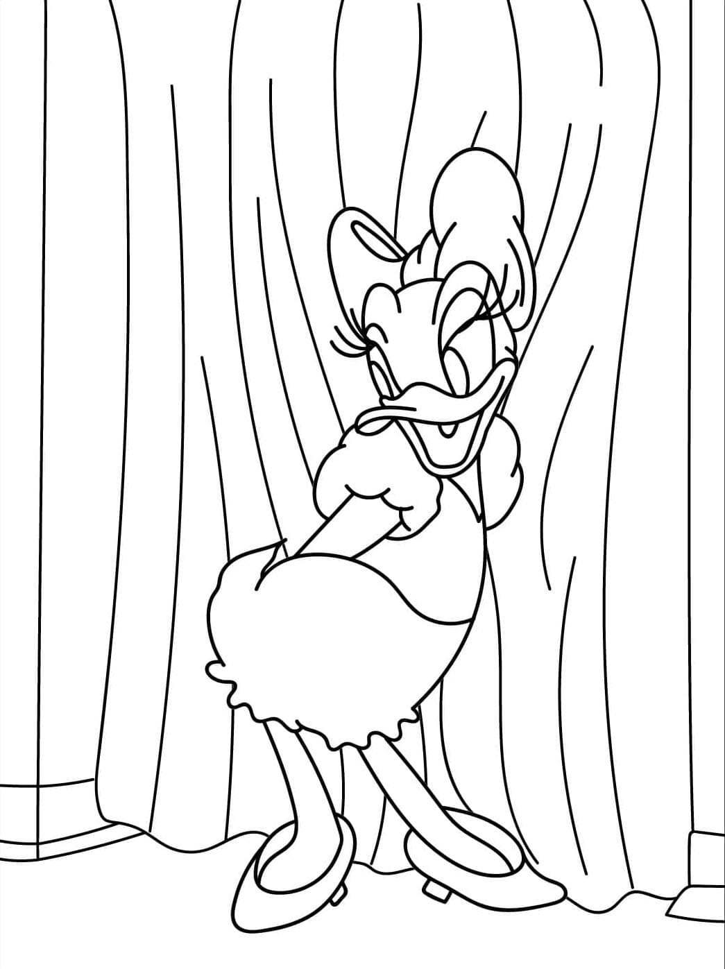 ระบายสี เดซี่ดั๊กแสนสวย