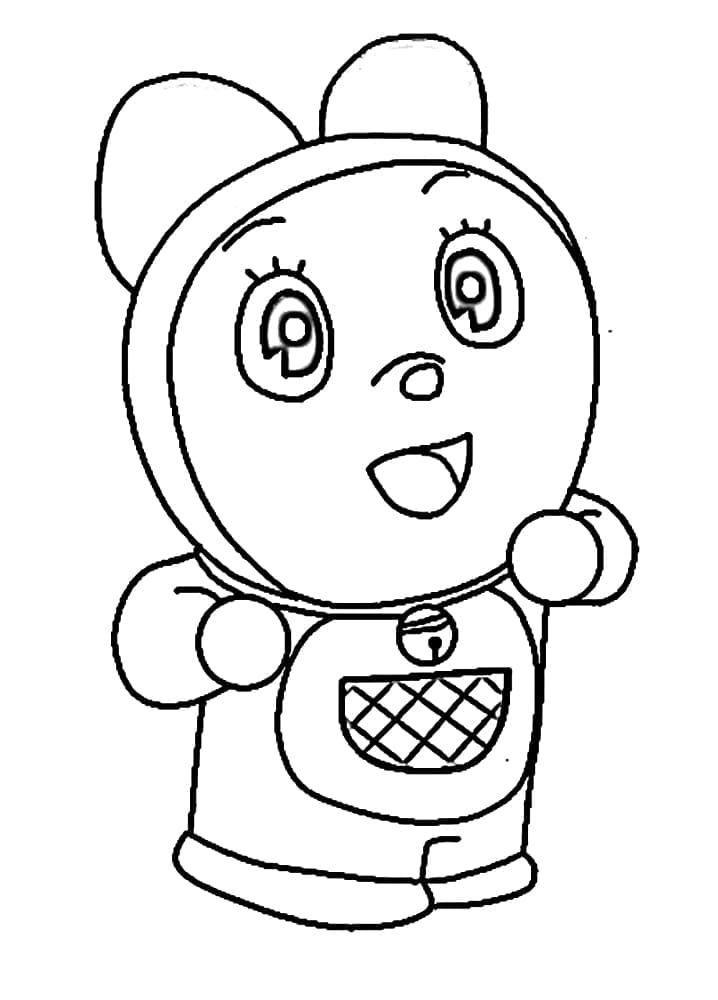 ระบายสี โดเรมีน่ารักมาก