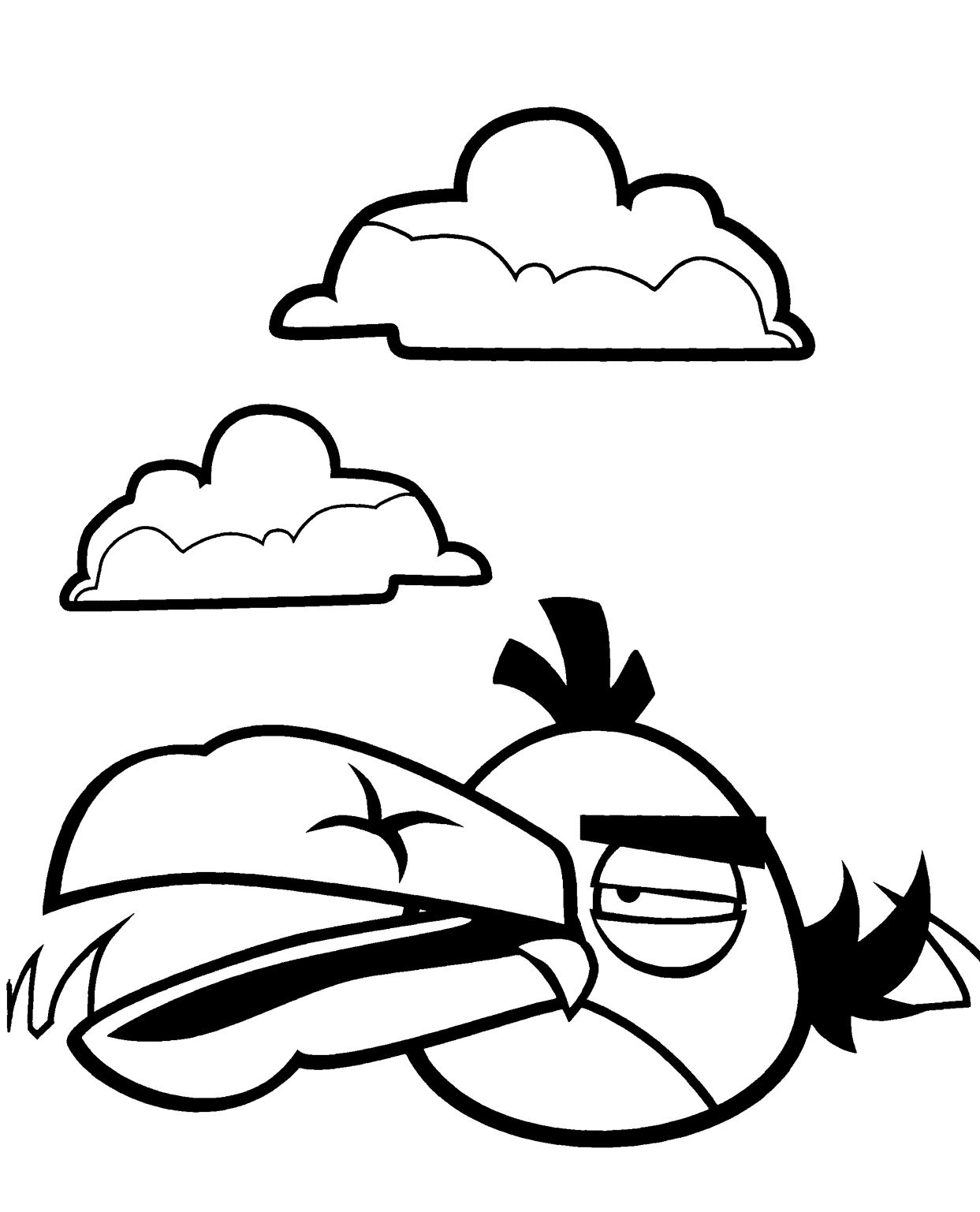 ระบายสี ฮาล นกสีเขียว