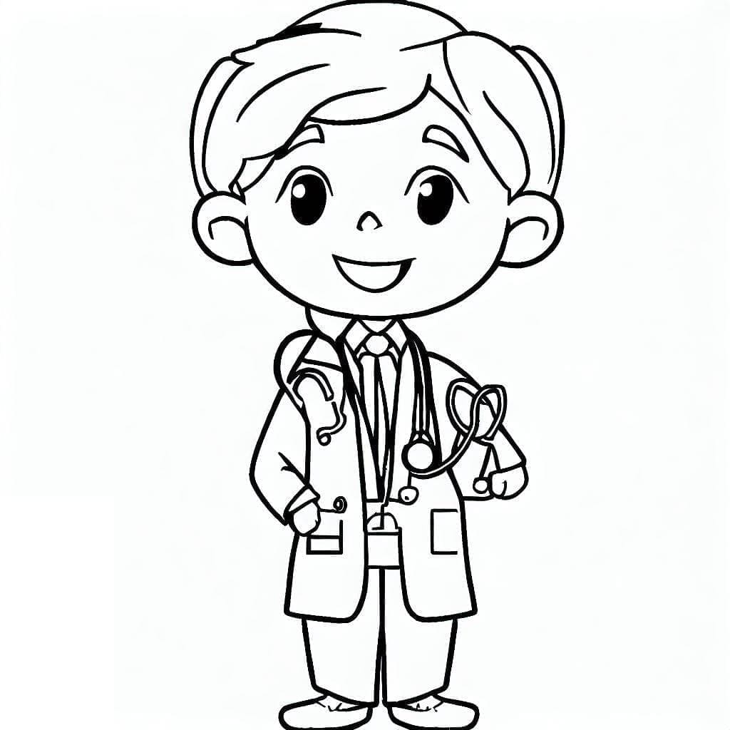 ระบายสี หมอ