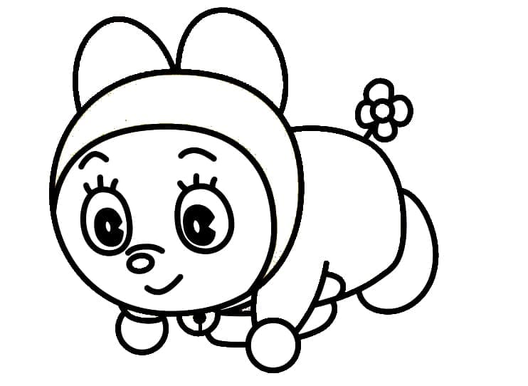 ระบายสี หุ่นยนต์แมวโดเรมี