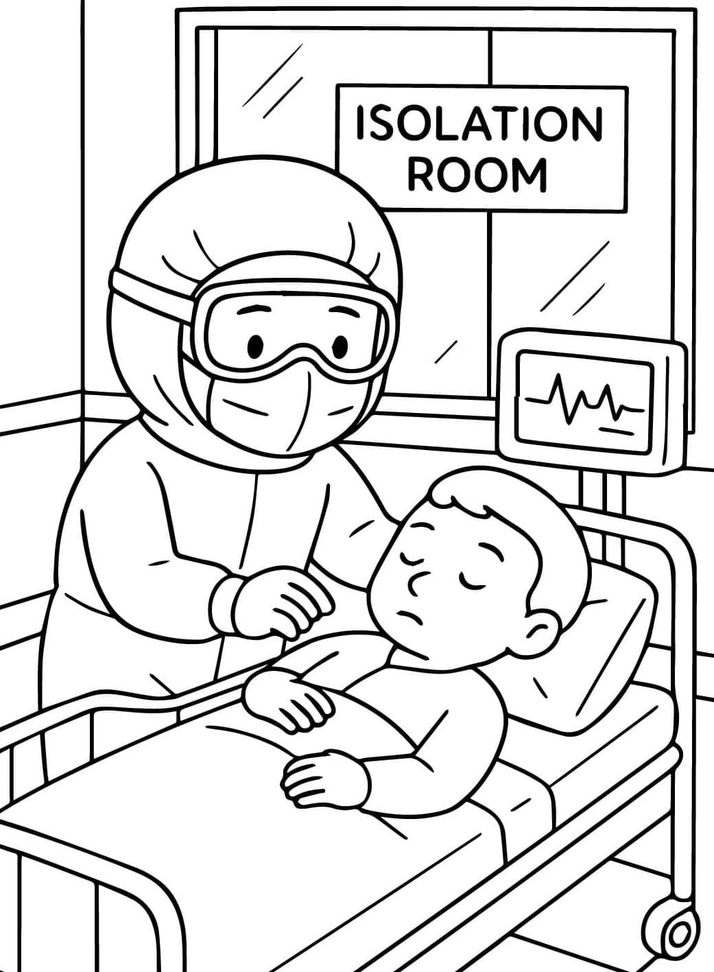 ระบายสี ห้องแยกตัว