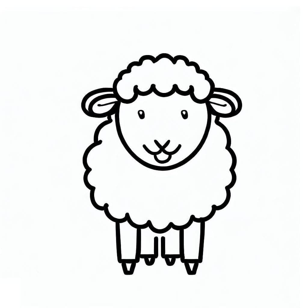 ระบายสี แกะแสนสนุก