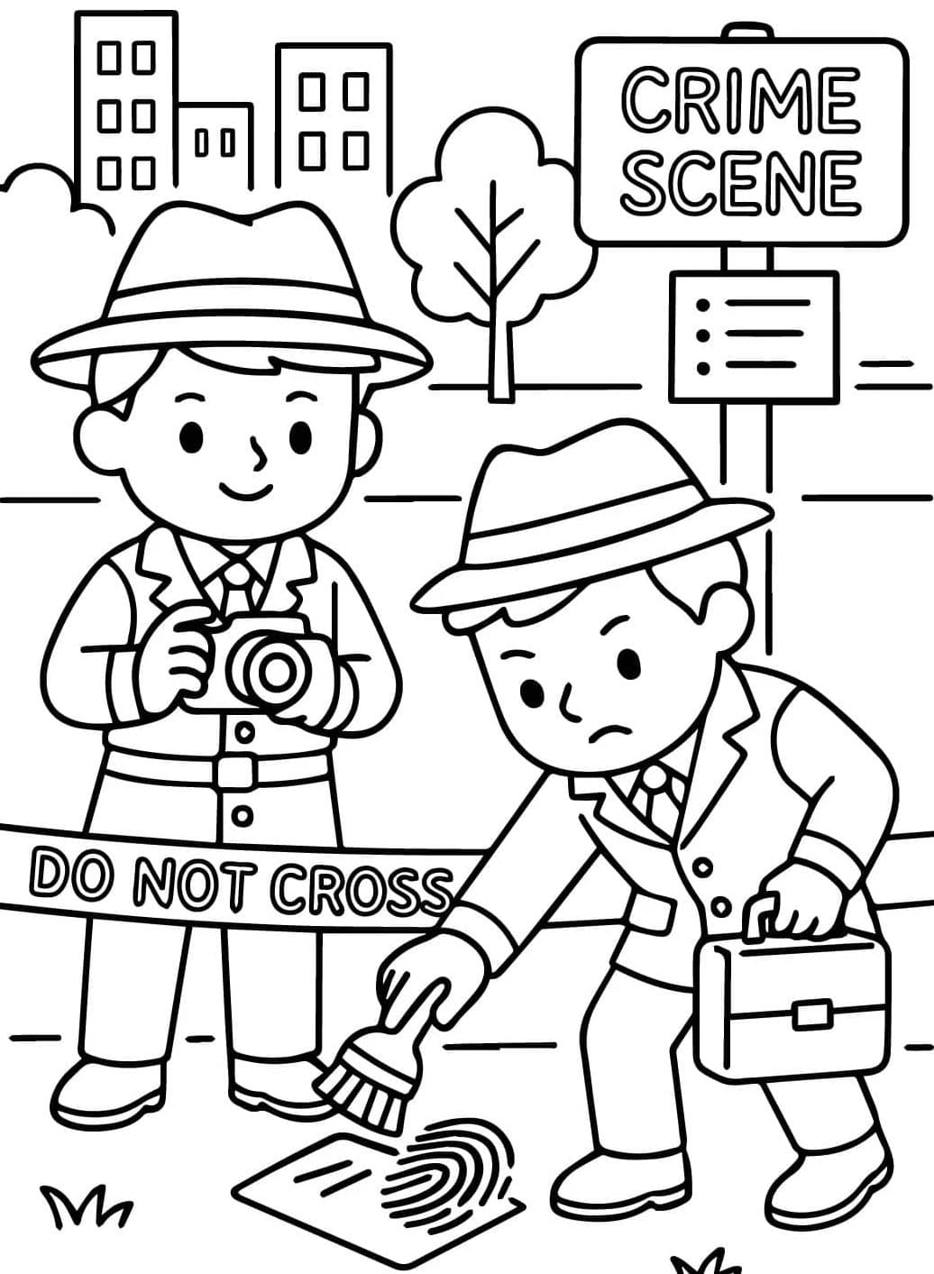 ระบายสี การดำเนินการของตำรวจ