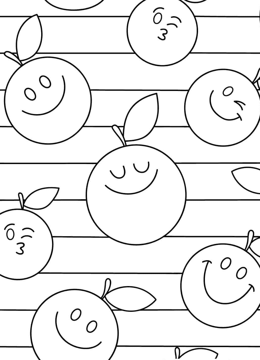 ระบายสี ลายส้ม