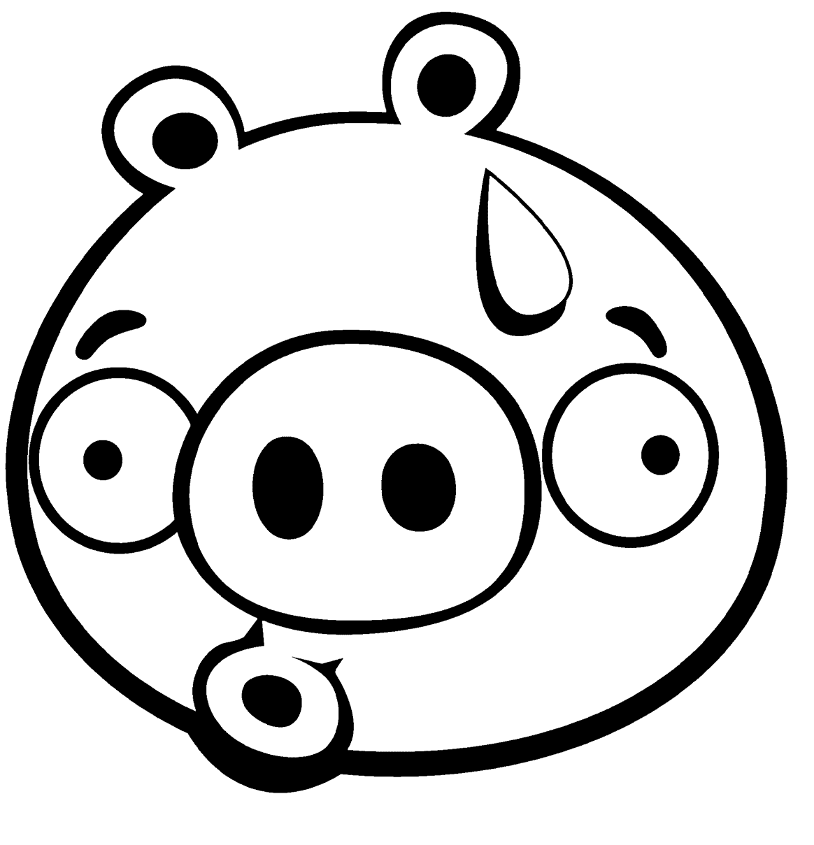 ระบายสี ลูกหมูมินเนี่ยนผู้ท้อแท้