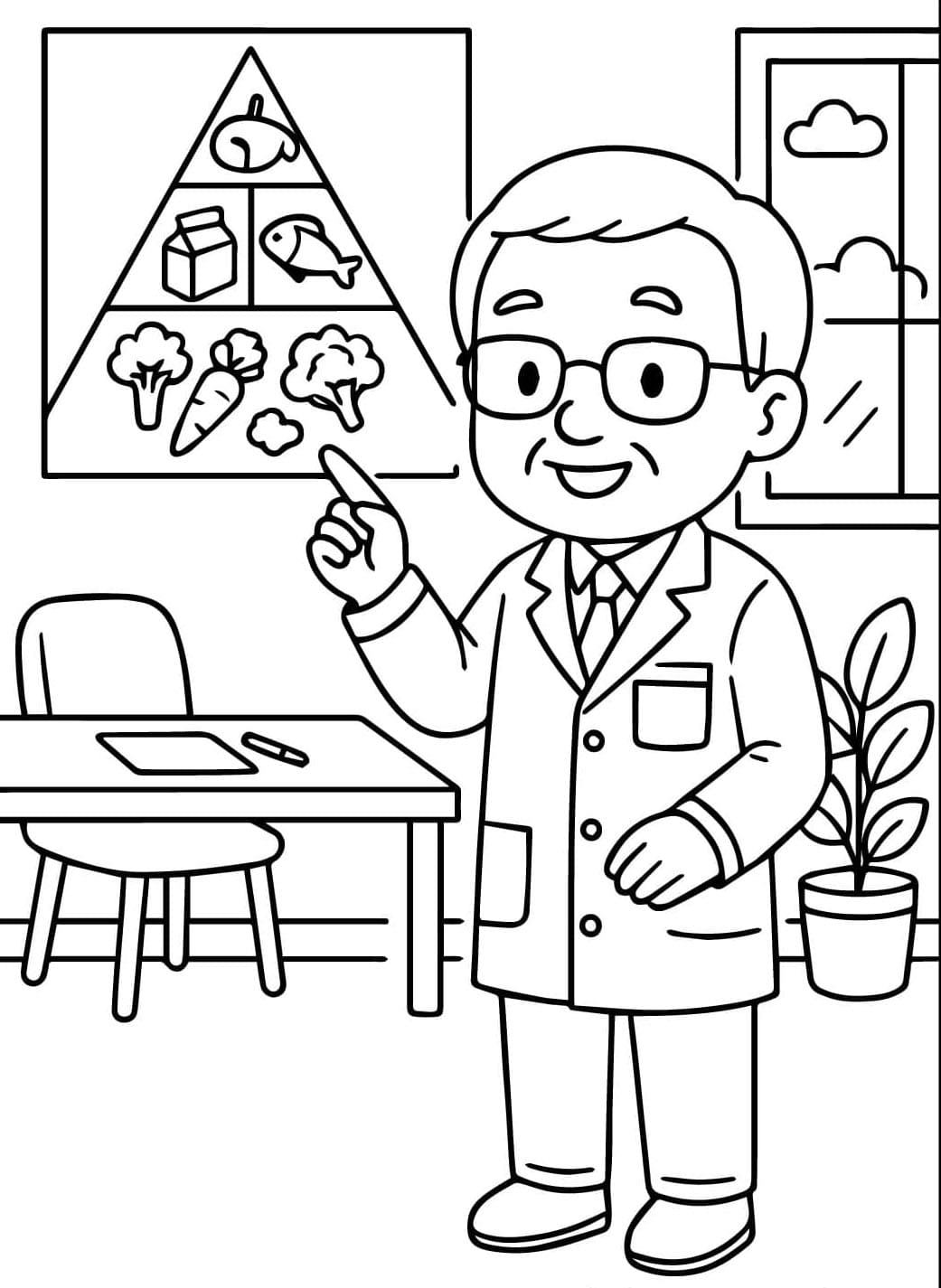 ระบายสี นักโภชนาการ