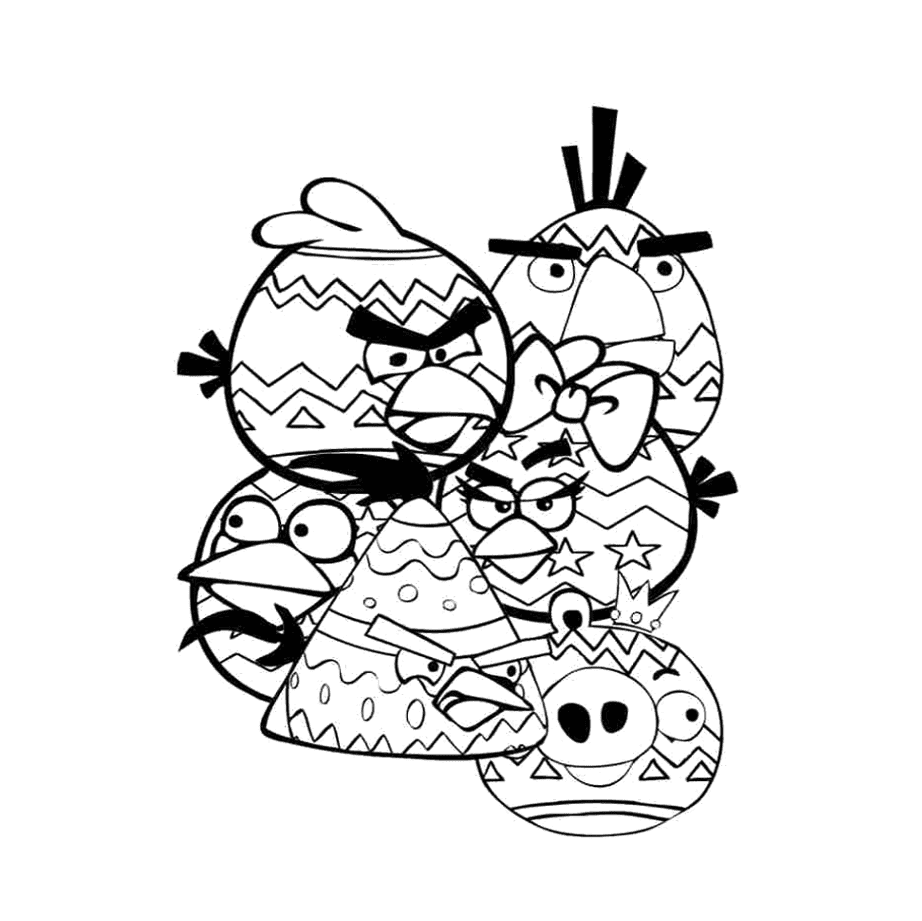 ระบายสี ปาร์ตี้แองกรี้เบิร์ด