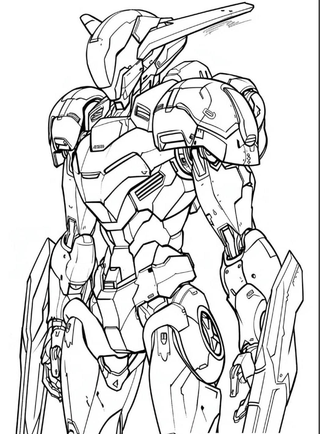 ระบายสี แผ่นกันดั้มสุดอีปิก