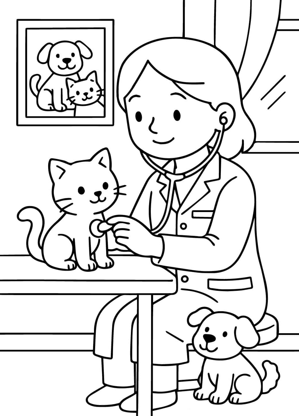 ระบายสี สัตวแพทย์