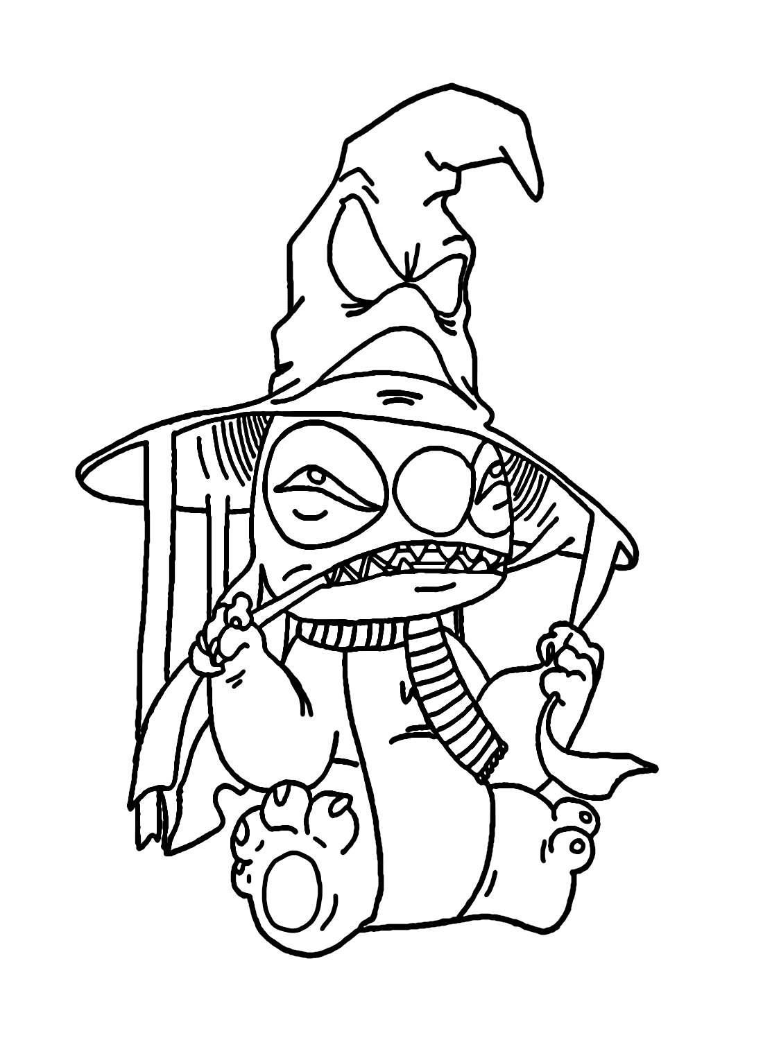 ระบายสี สติทซ์ เวทมนตร์