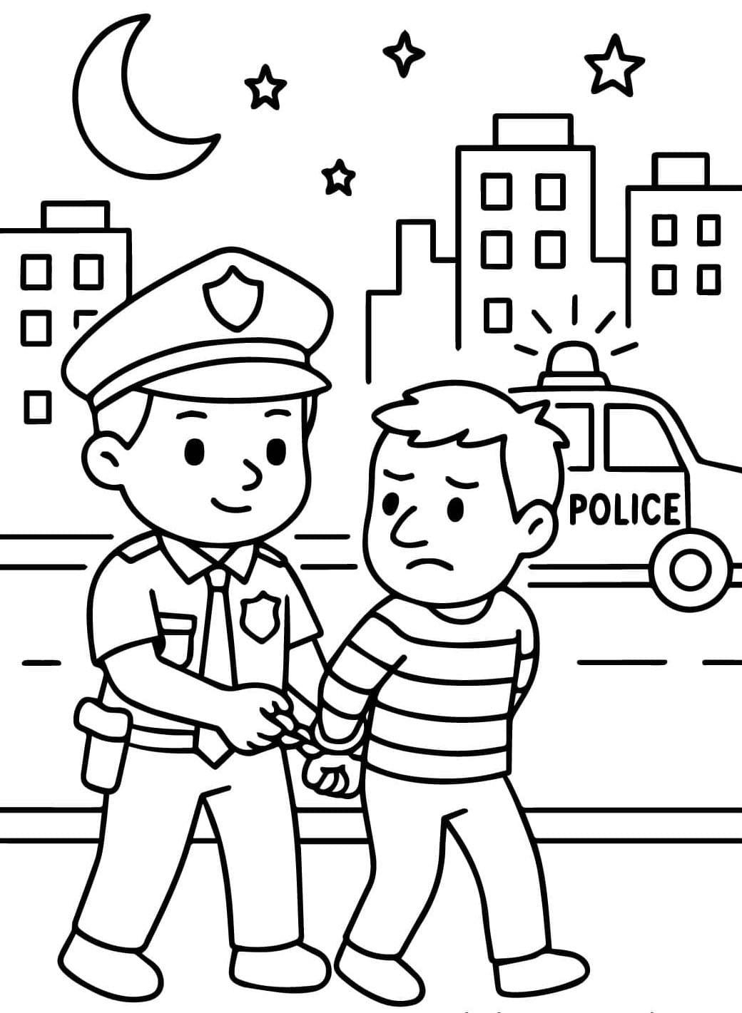 ระบายสี ตำรวจและโจร