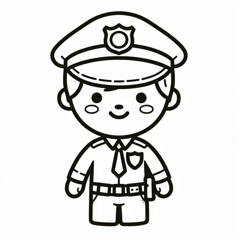 ระบายสี ตำรวจ