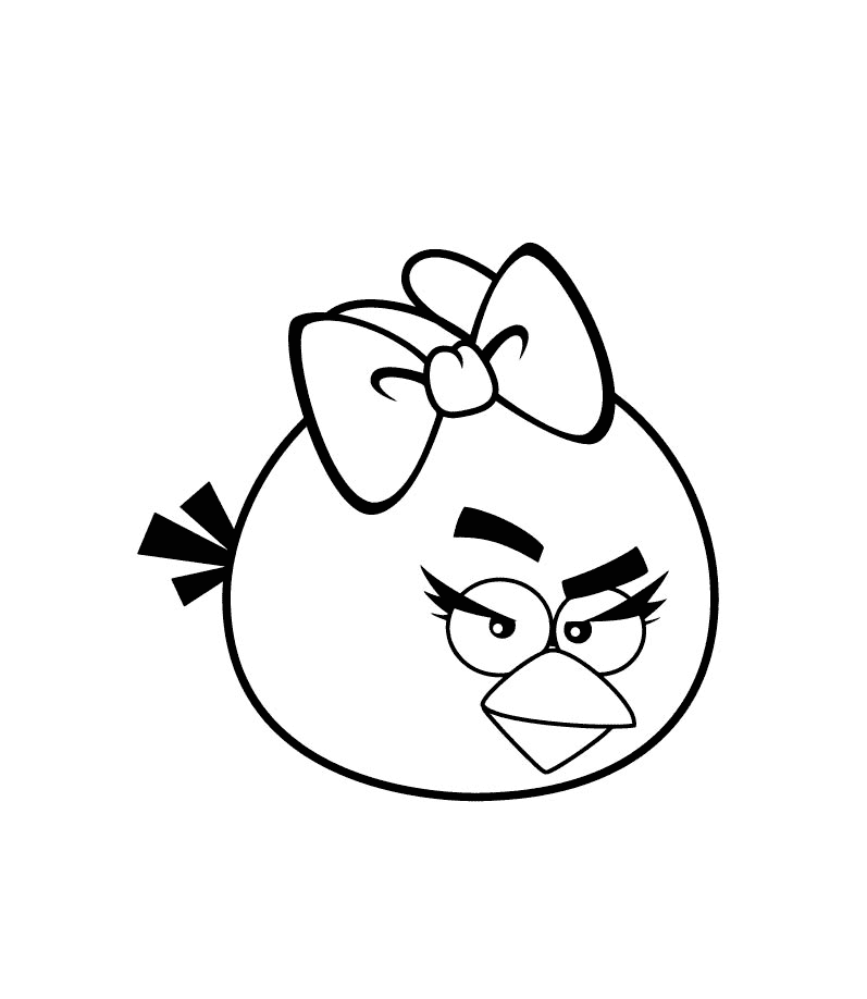 ระบายสี แองกรี้เบิร์ดเรดเกิร์ล