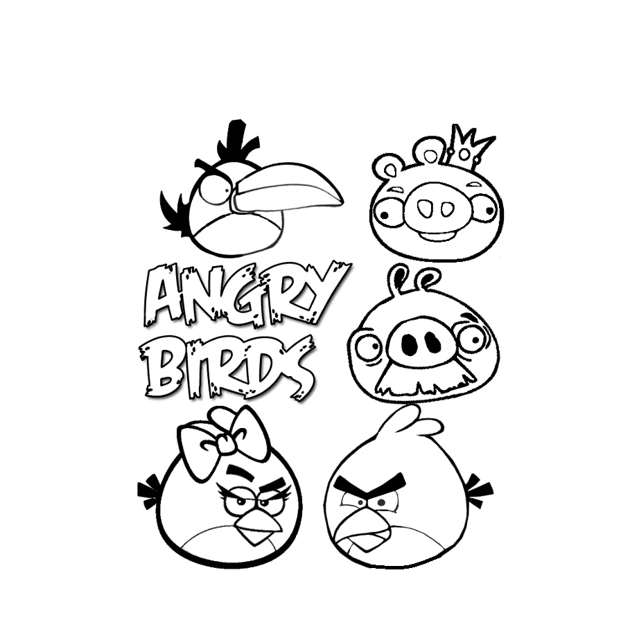ระบายสี แองกรี้เบิร์ดส์ ฟรี