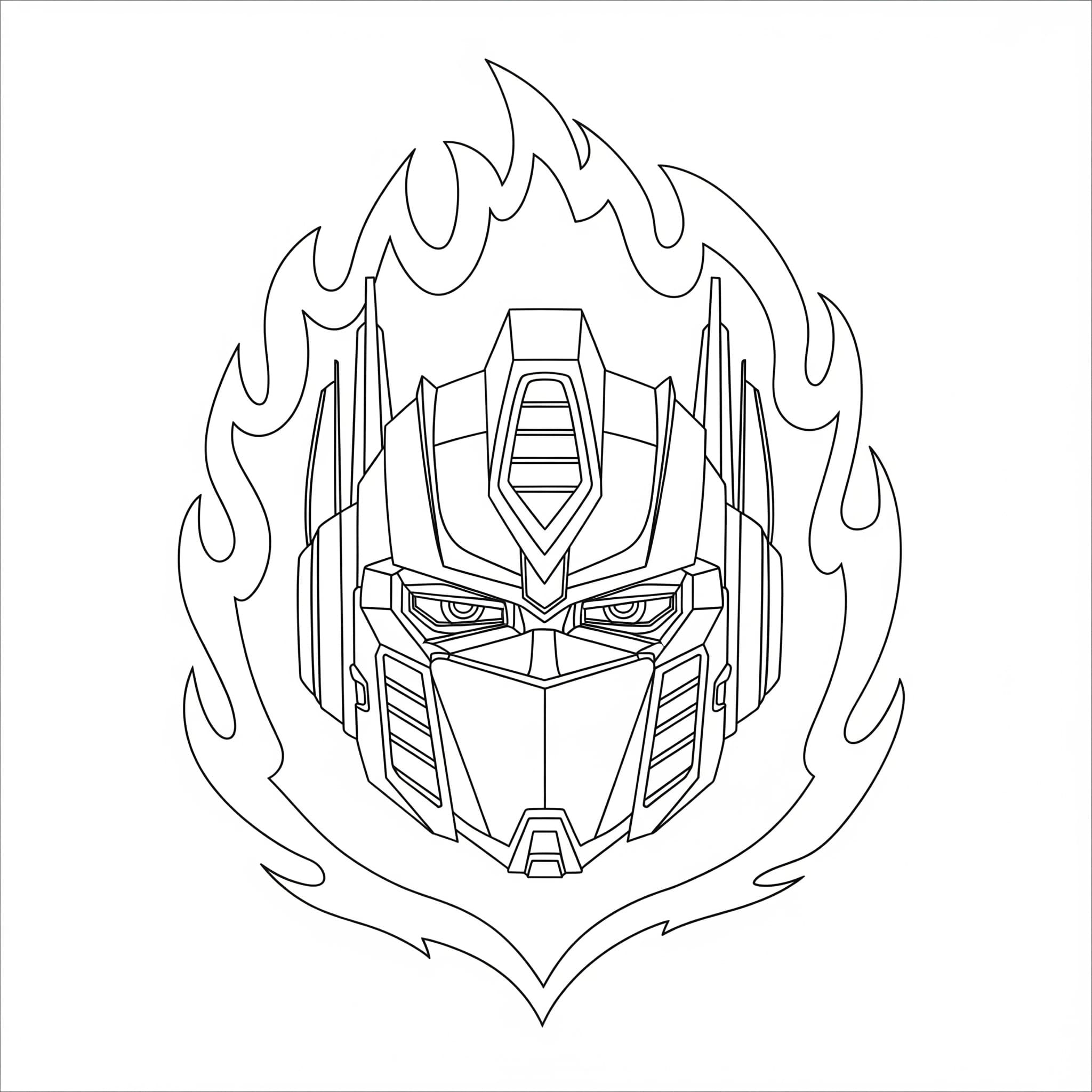 ระบายสี ใบหน้าออพติมัสไพรม์