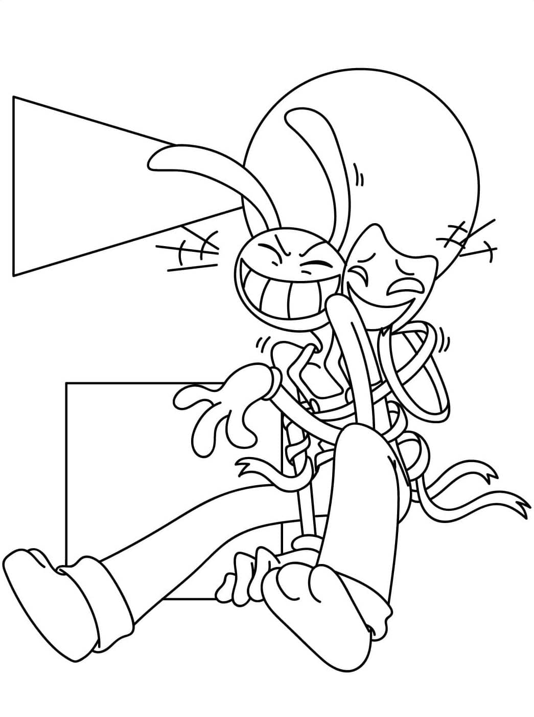 ระบายสี แจ็กซ์ แก๊งค์เกิล มหัศจรรย์โรงละครดิจิตอล