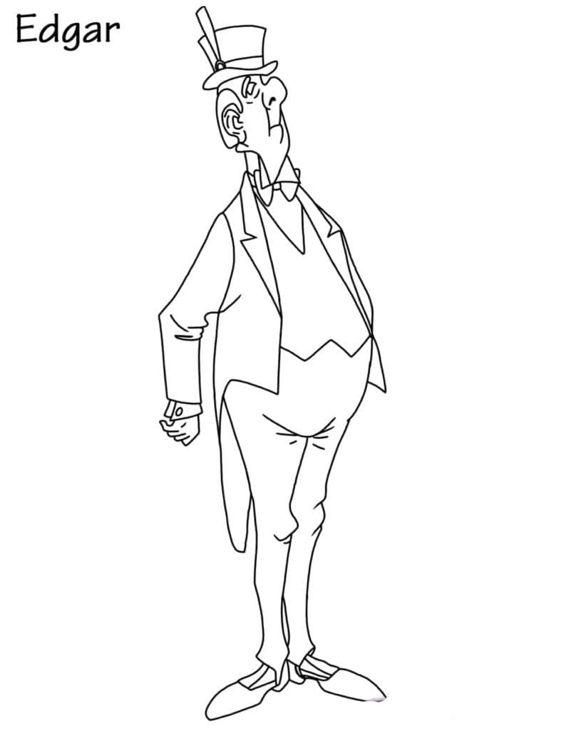 ระบายสี เดอะ อริสโตแคทส์ เอ็ดการ์ บัลทาซาร์