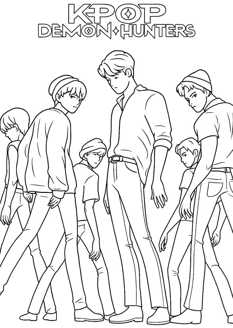 ระบายสี หนุ่มๆ จากเกิร์ลกรุ๊ปนักล่านักล่า