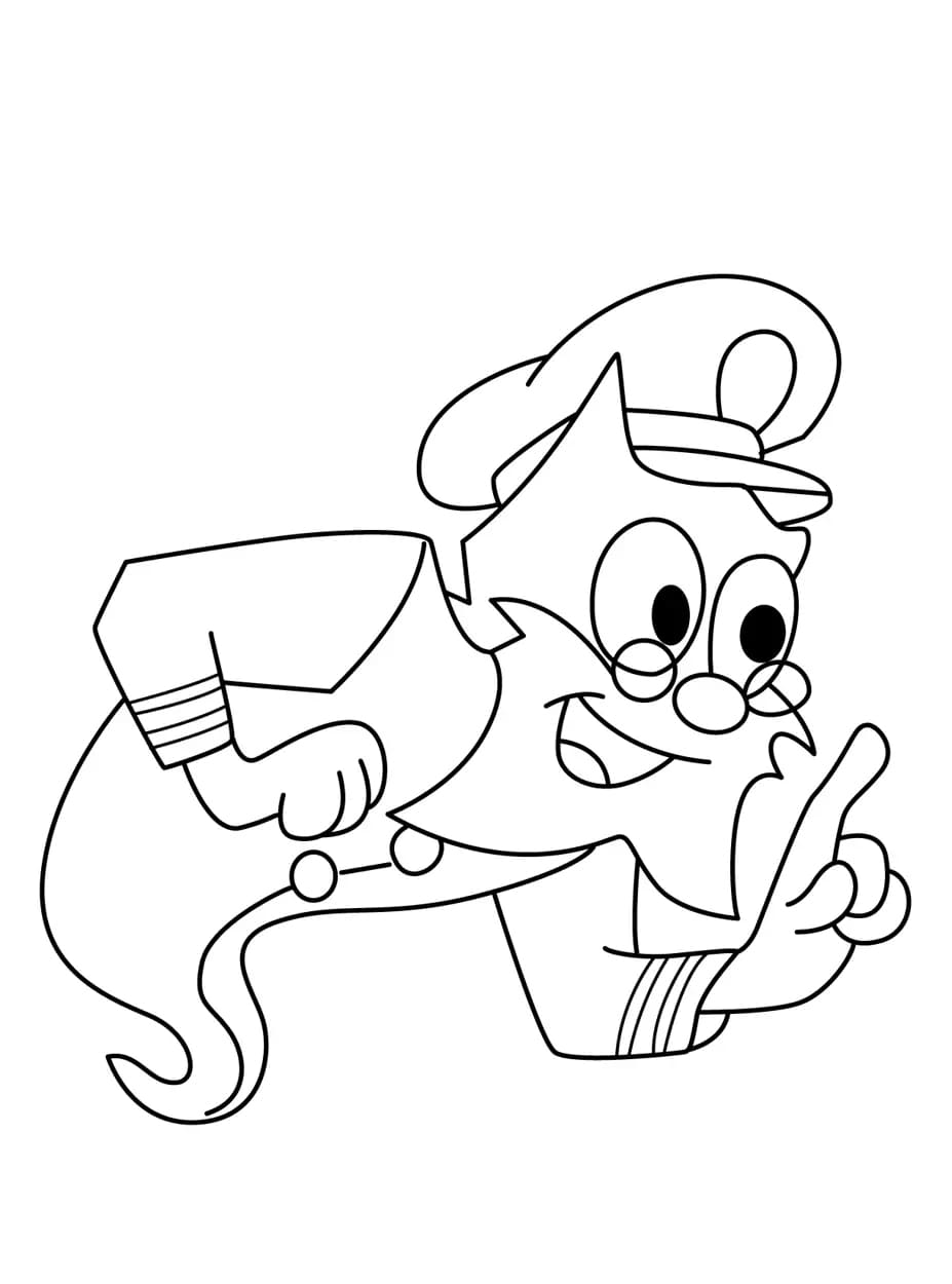 ระบายสี กัปตันเฟลิกซ์