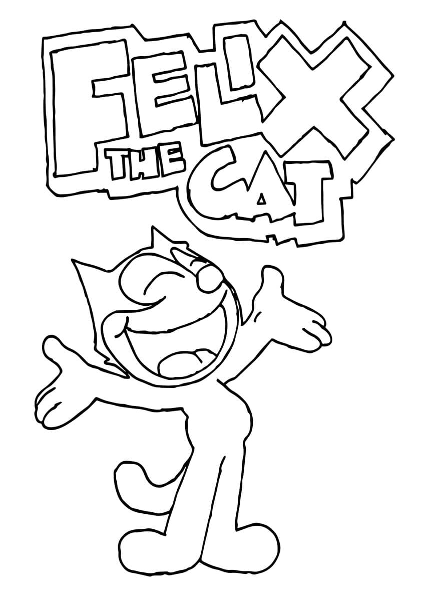 ระบายสี เฟลิกซ์เดอะแคท