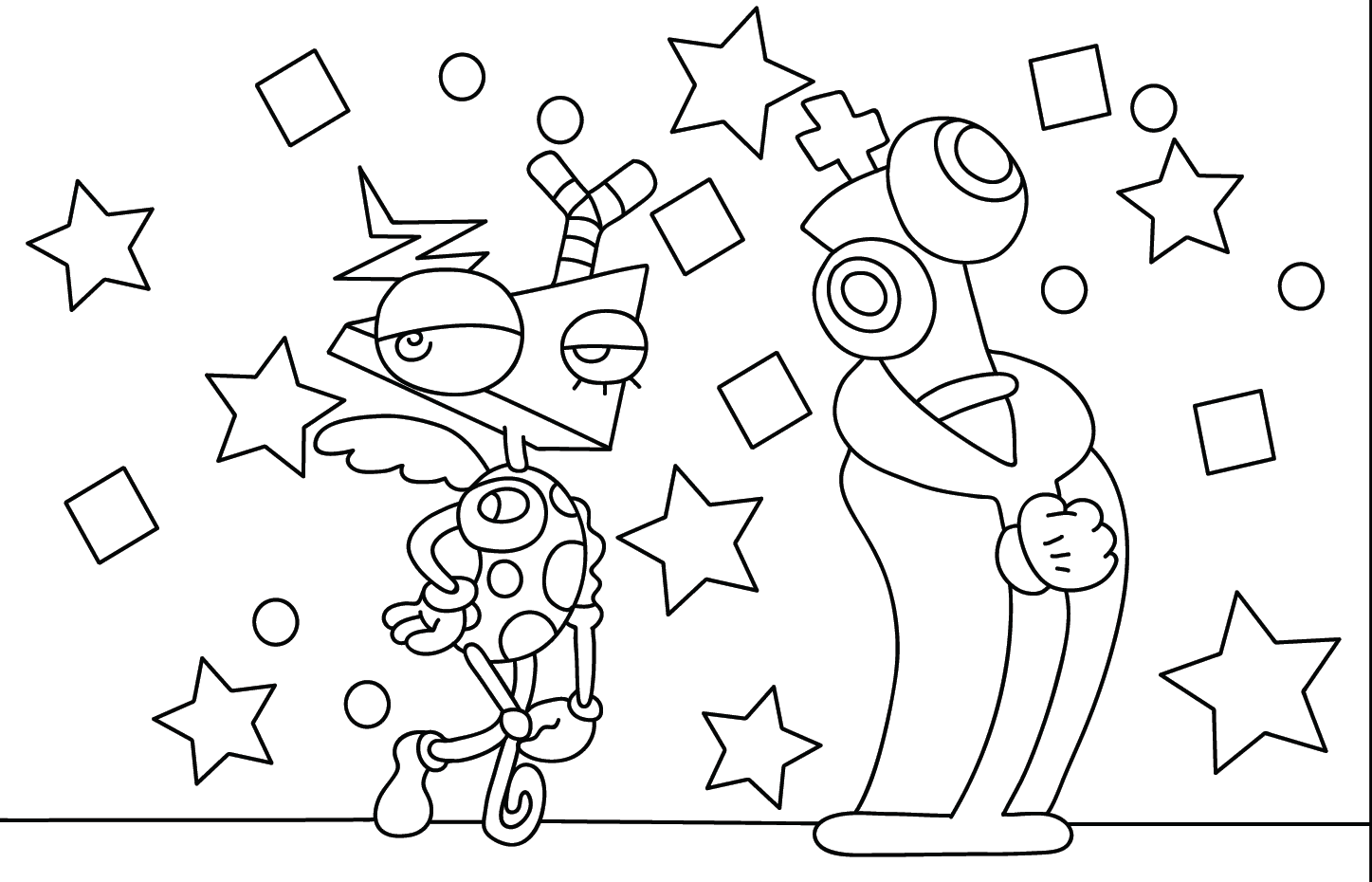 ระบายสี คิงเกอร์และซูเบิล